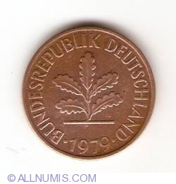 2 Pfennig 1979 D