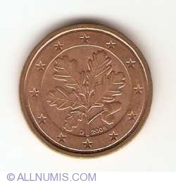 Image #2 of 2 Euro Cent 2005 D