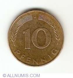 Image #1 of 10 Pfennig 1978 J