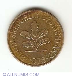 Image #2 of 10 Pfennig 1978 J