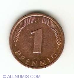 1 Pfennig 1977 F