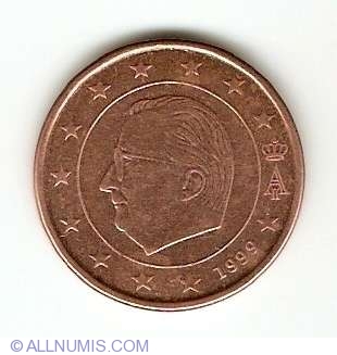 1999 5 cent euro coin value