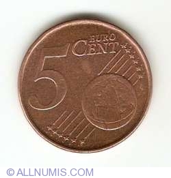 Image #1 of 5 Euro Centi 1999
