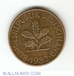 Image #2 of 10 Pfennig 1982 J