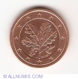 Image #2 of 2 Euro Cent 2010 J
