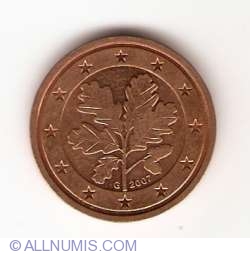 2 Euro Cent 2007 G