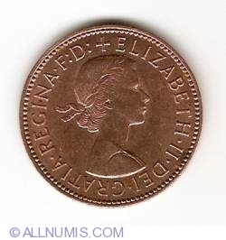Image #2 of 1/2 Penny 1966