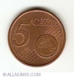 Image #1 of 5 Euro Cent 2005 J