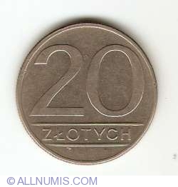 Image #1 of 20 Zlotych 1986