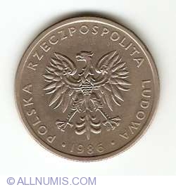 20 Zlotych 1986