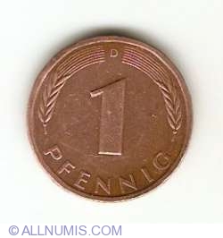 1 Pfennig 1987 D