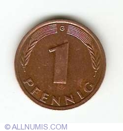 1 Pfennig 1981 G
