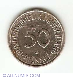Image #1 of 50 Pfennig 1978 J
