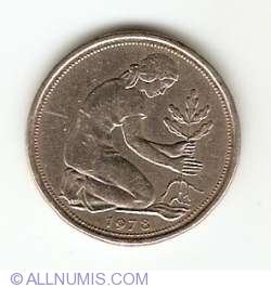 Image #2 of 50 Pfennig 1978 J