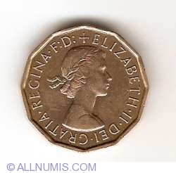Image #2 of 3 Pence 1967