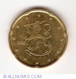 Image #2 of 20 Euro Centi 2001