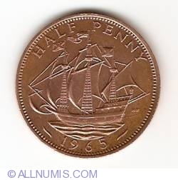Image #1 of 1/2 Penny 1965