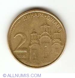 2 Dinari 2006 - nemagnetica