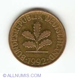 Image #2 of 10 Pfennig 1992 A