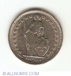 Image #2 of 1/2 Franc 1971