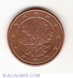 Image #2 of 5 Euro Cenţi 2002 D