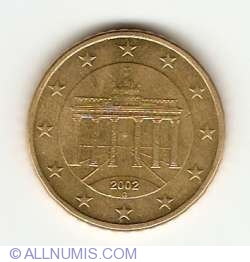 Image #2 of 50 Euro Cenţi 2002 G