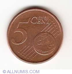 Image #1 of 5 Euro Cenţi 2002 D