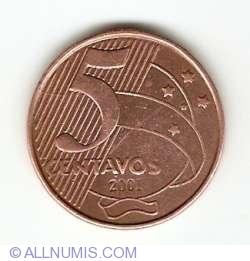 Image #1 of 5 Centavos 2001