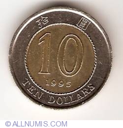 10 Dolari 1995