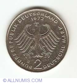 Image #1 of 2 Mark 1972 D - Konrad Adenauer