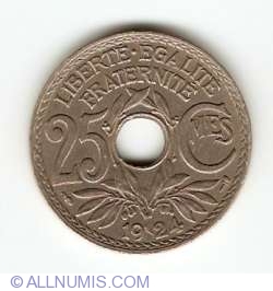 Image #1 of 25 Centimes 1924