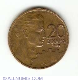 Image #1 of 20 Dinari 1963