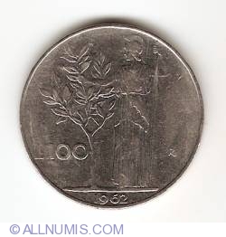 100 Lire 1962