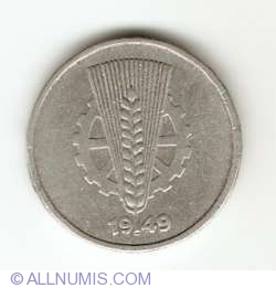 Image #2 of 10 Pfennig 1949 A