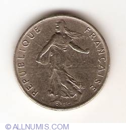 Image #2 of 1/2 Franc 1975