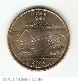 State Quarter 2004 P - Iowa