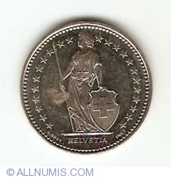 Image #2 of ½ Franc 1997