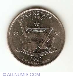 Image #1 of State Quarter 2002 D - Tennessee