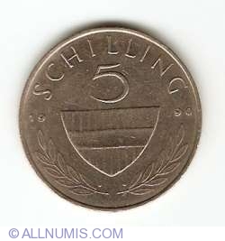 5 Schilling 1990