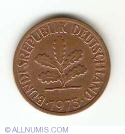 Image #2 of 2 Pfennig 1973 D