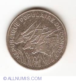 Image #2 of 100 Francs 1975