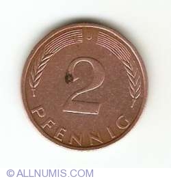 Image #1 of 2 Pfennig 1974 J