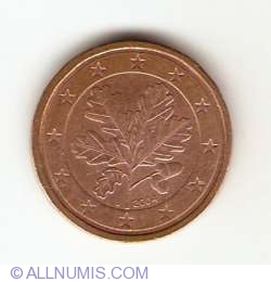 Image #2 of 2 Euro Cent 2004 J