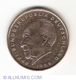 Image #2 of 2 Mărci 1974 G - Konrad Adenauer