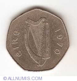 Image #2 of 50 Pence 1970