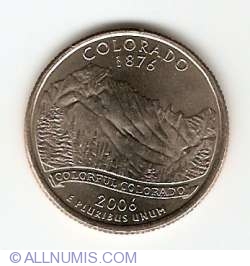 Image #1 of State Quarter 2006 P -  Colorado