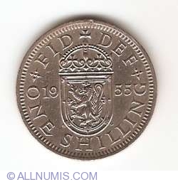 Image #1 of 1 Shilling 1955