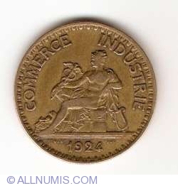 Image #2 of 2 Francs 1924 (open 4)