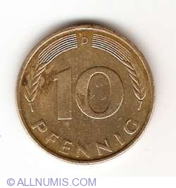 10 Pfennig 1987 D