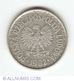 Image #2 of 1 Zloty 1982